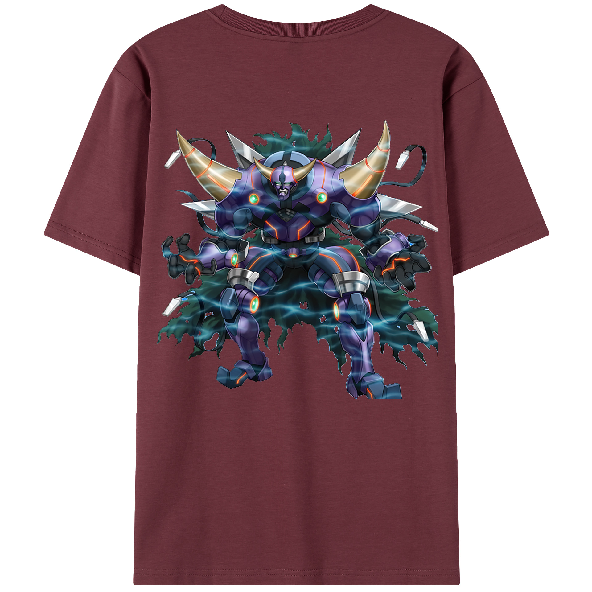 （画像用） 遊☆戯☆王 Yu-Gi-Oh! 綿100％半袖Tシャツ（背面プリント）